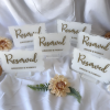 Acrylic Reserved Signs